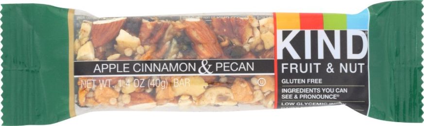 KIND: Fruit and Nut Bar Apple Cinnamon and Pecan (1.4 Oz)