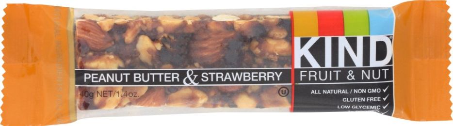 KIND: Fruit and Nut Bar Peanut Butter and Strawberry (1.4 Oz)
