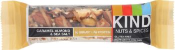 KIND: Nuts and Spices Caramel Almond and Sea Salt Bar (1.4 Oz)