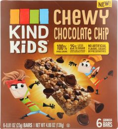 KIND: Kids Bar Chewy Chocolate Chip 6 Bars (4.86 oz)