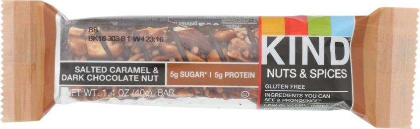KIND: Salted Caramel Dark Chocolate Bar (1.4 Oz)