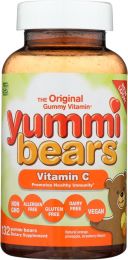 YUMMI BEARS: Vitamin C 120mg Gummy (132 pc)
