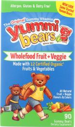 YUMMI BEARS: Wholefood + Antioxidants Gummy Bears (90)