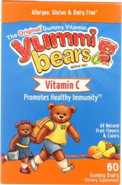 YUMMI BEARS: Vitamin C Gummy Bears (60)
