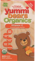 YUMMI BEARS: Vitamin C Gummy Organic (60 pc)