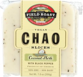 FIELD ROAST: Chao Slices Coconut Herb Cheese (7 oz)