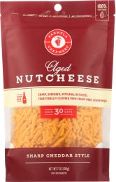 PARMELA CREAMERY: Nutchesse Shredded Sharp Cheddar (7 oz)