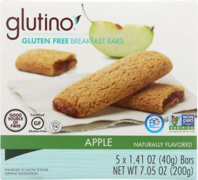 GLUTINO: Bar Oven Baked Apple (7.05 oz)