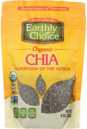 NATURES EARTHLY CHOICE: Organic Chia Seeds (8 oz)