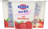 FAGE TOTAL GREEK: Strawberry Yogurt Total 0% (5.3 oz)