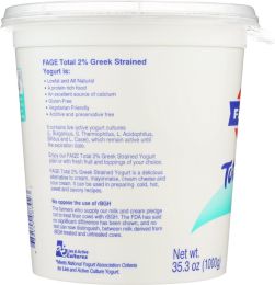 FAGE: Total 2% Lowfat Greek Strained Yogurt (35.3 oz)