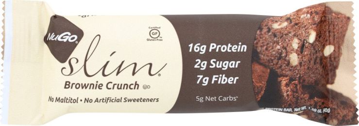 NUGO: Nutrition Slim Brownie Crunch Gluten Free (1.59 oz)