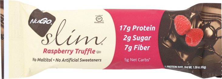 NUGO: Nutrition Slim Raspberry Truffle Bars (1.59 oz)