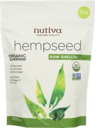 NUTIVA: Organic Raw Shelled Hempseed (8 oz)
