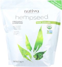 NUTIVA: Organic Shelled Hempseed Bulk (5 lb)