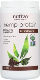 NUTIVA: Organic Hemp Protein Chocolate (16 oz)