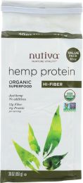 NUTIVA: Hemp Protein Hi-Fiber (30 oz)