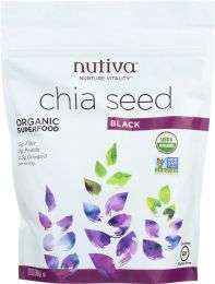 NUTIVA: Organic Chia Seed Black (12 oz)