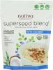 NUTIVA: Organic Superseed Blend Ground Flax Chia and Hemp (10 oz)
