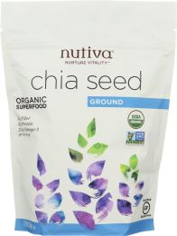 NUTIVA: Organic Superfood Ground Chia Seed (12 oz)