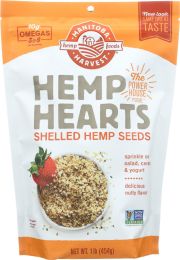 MANITOBA HARVEST: Hemp Hearts Natural Raw Shelled Hemp Seed (16 oz)