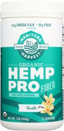 MANITOBA HARVEST: Organic Hemp Protein Vanilla (16 oz)