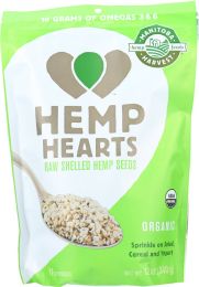 MANITOBA HARVEST: Hemp Hearts Raw Shelled Hemp Seeds (12 oz)