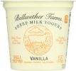 BELLWETHER FARMS: Sheep Milk Yogurt Vanilla (6 oz)