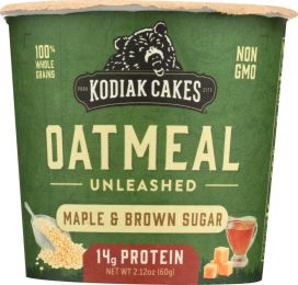 KODIAC CAKES: Maple Brown Sugar Oatmeal Cup (2.12 oz)
