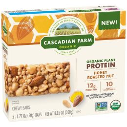 CASCADIAN FARM: Honey Roasted Nut Chewy Bars (8.85 oz)