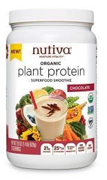 NUTIVA: Protein Plant Chocolate Organic (21.9 oz)