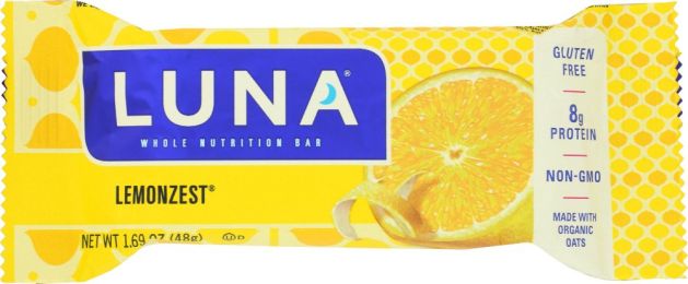 LUNA: Lemon Zest Nutrition Bar For Women (1.7 oz)