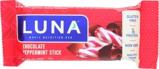 LUNA: Chocolate Peppermint Sticks Nutrition Bar (1.7 oz)
