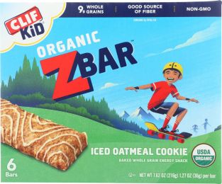 CLIF KID: Zbar Organic Iced Oatmeal Cookie (7.62 oz)