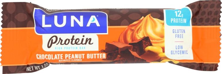 LUNA: Protein Chocolate Peanut Butter Bar (1.59 oz)