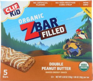 CLIF KID: Bar Double Peanut Butter (5.3 oz)