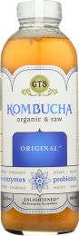 GT'S ENLIGHTENED KOMBUCHA: Organic Raw Kombucha Original (16 oz)
