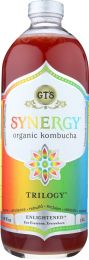GTâ€™S LIVING FOODS: Organic Kombucha Synergy Trilogy (48 oz)