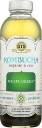 GT'S ENLIGHTENED KOMBUCHA: Multi Green Tea (16 oz)