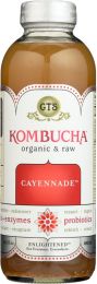 GT'S ENLIGHTENED KOMBUCHA: Cayennade Enlightened Kombucha (16 fl oz)