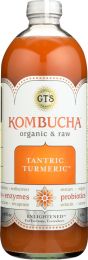 GT'S KOMBUCHA: Enlightened Synergy Tantric Turmeric (48 oz)