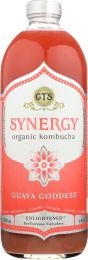 GTS ENLIGHTENED: Synergy Organic Kombucha Guava Goddess (48 oz)