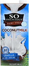 SO DELICIOUS: Coconut Milk Dairy Free Vanilla (32 oz)