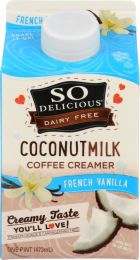SO DELICIOUS: Coconut Milk French Vanilla Creamer (16 oz)
