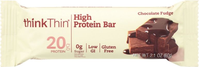 THINKTHIN: Chocolate Fudge High Protein Bar (2.1 oz)