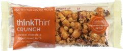 THINKTHIN: Dark Chocolate Salted Caramel Protein Nut Bar (1.41 oz)