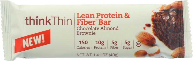 THINKTHIN: Lean Protein and Fiber Bar Chocolate Almond Brownie (1.41 oz)