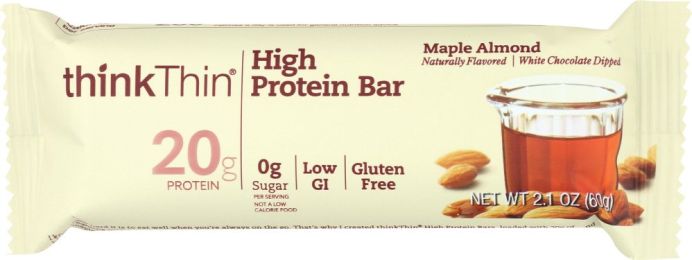 THINK THIN: High Protein Bar Maple Almond (2.1 oz)