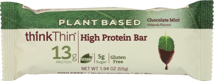 THINK THIN: BAR PRTN PLANT MINT CHOC (1.940 OZ)