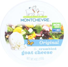 MONTCHEVRE: Original Crumbled Goat Cheese (4 oz)